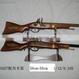Stock Wooden Gun Replica Wooden Gun Made in China thumbnail-5