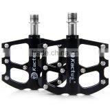 KACTUS 16C Bike MTB Mountain Magnesium Alloy Pedals BMX Bike Flat Platform CNC Steel 3 Bearings Axle thumbnail-2