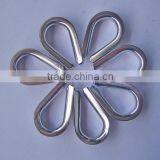 DIN6899B Electrical Galvanized Wire Rope Round Custom Thimble Clevis Price thumbnail-3