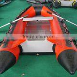 QingDao Airbeother Pvc Material Aluminium Floor High Speed Inflatable Fishing Boat thumbnail-1
