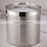 Large Stainless Steel Cooking Pot With Sandwich Bottom thumbnail-1