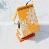 Hot Sale Eco-friendly New Unfinished Wooden Bird House Wholesale thumbnail-3