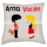 Custom Printable Sublimation Cushion Pillow Case