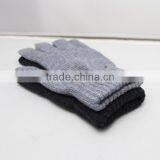 100% Wool Hand Knitting Touchscreen Wool Gloves for Accept Customized thumbnail-4