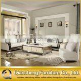 High Gloss Modern Design New Marble Center Table Coffee Table thumbnail-2