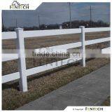 3 Rails PVC Ranch Fence / Vinyl Ranch Fence 1.3mx2.4m thumbnail-3