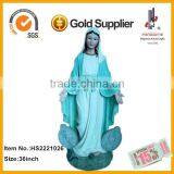 36 Inch Virgin Mary Religious Items Our Lady Of Grace Resin Statues thumbnail-1
