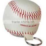 High Quality Stuffed PVC Baseball Keychain thumbnail-1