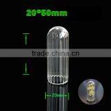 Antique Copper Cap Pink Beads DIY Mini Glass Bottle Pendant thumbnail-5