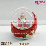 Santa Cute Resin Glitter Water Ball thumbnail-1