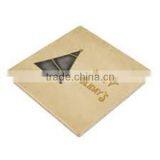 2017 Natural Wood Coaster With Christmas Tree for Christmas Decoration Made in China