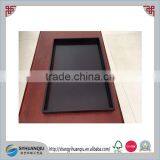 Espresso Painted and Hotel Industrial Use Wooden Serving Tray thumbnail-2