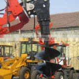 Mini Loader With Lawn Mower thumbnail-1