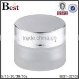 All Size Glass Airtight Metal Containers Cosmetic Metal Container With Aluminum Cap thumbnail-1