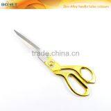 S13001G CE Certificated 8-1/2" Professional Gold Plated Tailor Scissor Brass Handle