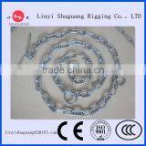 Dog Lead With Nyloy Handle Anmal Chain thumbnail-3