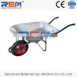 WHEEL BARROW WB7201 Silver Tray High Quality Wheel Barrow Hotting in Qingdao thumbnail-1