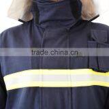 100% Flame Resistant Fabic Four Protection Layer Fire Fighting Turnout Gear thumbnail-5