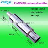 Universal Auto Parts Tuning Exhaust Muffler Tip Factory Direct Selling thumbnail-1