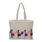 Top Selling Cotton Canvas Tote Bag With Multicolor Print for Fashionable Women thumbnail-1