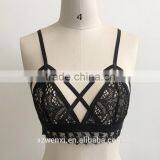 Sexy Lace Net Bra Panty Soft Bra Push Up Deep V Straps Polka Dots Bralette Beautiful Bra Sexy Bra Design Latest Fashion Sexy Bra thumbnail-6