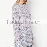 Chinese Style Ladies Silk Shirt Fashion Design Low Price thumbnail-2