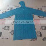 Blue Pvc Kids Rain Coat thumbnail-1