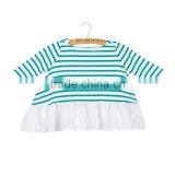 Wholesale Baby Cotton Blouse Boutique Children Cotton Ruffle Top Kids Autumn& Fall Clothes thumbnail-4