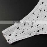 Stock Summer Style White Heart Print Cotton Underwear Women Everyday Women's Thongs Intimates Women Briefs Sey Panties Girls Bri thumbnail-4