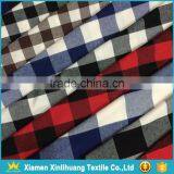 China Supplier 21Sx21S 100 Cotton Yarn Dyed Plaid Flannel Fabric thumbnail-4