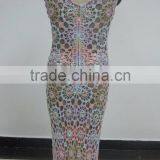 Latest Fashion Soft Crochet Popular Ladies Long Evening Party Dress thumbnail-2