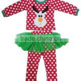 Wholesale Children Boutique Clothe Fo Infant And Toddler Christmas Clothes Set With 100%cotton Kids Persnickety Clothing Set thumbnail-5