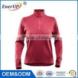 Women Clothing Plain Winter Long Trousers Thermal Wicking Antibacterial Long Sleeve Woman T-shirt thumbnail-2