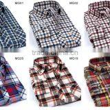the Lastest Style Spring Fall 2016 New Mens Long Sleeve Slim Fit Comfort Soft Flannel Cotton Shirt Leisure Styles Man Shirt thumbnail-6