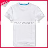 Wholesale Price Men Round Neck High Quality Blank White T-shirt thumbnail-1