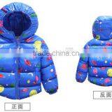 Factory Cheap Custom Latest Fashion Childern Winter Quilted Jackets thumbnail-5