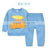 Hot Sale Custom OEM Cute Baby Boys Hoodies +pants,100% Cotton Spring or Autumn Baby Girls Wear Outfits thumbnail-5