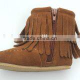 Wholesale Winter Hard Sole Moccasins Kids Boots thumbnail-3