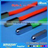 MOQ:100 Pcs - THE MASTER of Lace Tips Aglets! Superior Gold Silver Quality Fast Shipping Yeezy Laces Metal Aglets Mixed Colors thumbnail-2
