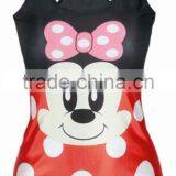 Girls 3d Printed Sleeveless T Shirt Vest Tank Tops thumbnail-1