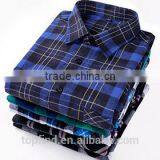 Flannel Shirt for Men Clothes New Fashion Causal Shirt for Men 100% Cotton Boys Fancy Shirts thumbnail-3