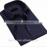 Shirts Manufacturer in China Supply Black Color Short Sleeve Busniess Dress Shirt thumbnail-1