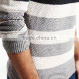 2017 Supple Simple Design Round Collar Stripe Sweater Men Pullover With Low Prices thumbnail-5