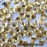 4MM Gold Shell Studs Nail Studs Metal Nailhead For Nail Accessories thumbnail-2