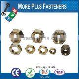 Made in Taiwan Stainless Steel Black Coated Zinc Finish Heavy Hex Nut thumbnail-1