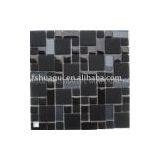 Black Glass Mosaic Wall Tiles thumbnail-2