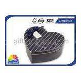 Heart Shape Luxury Jewelry Boxes With Ribbon Bowknot , Earrings / Ring / Necklace Jewelry Box thumbnail-1