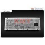 Vandal Proof IP65 Kiosk Metal Keyboard With Touchpad (KMY299D-T)