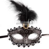 Custom Venetian Women Party Black And White Masquerade Masks