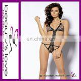 2015 New Arrival Leopard Teddy Sexy Teddy With Leopard Bra Sexy Leopard Teddy thumbnail-2